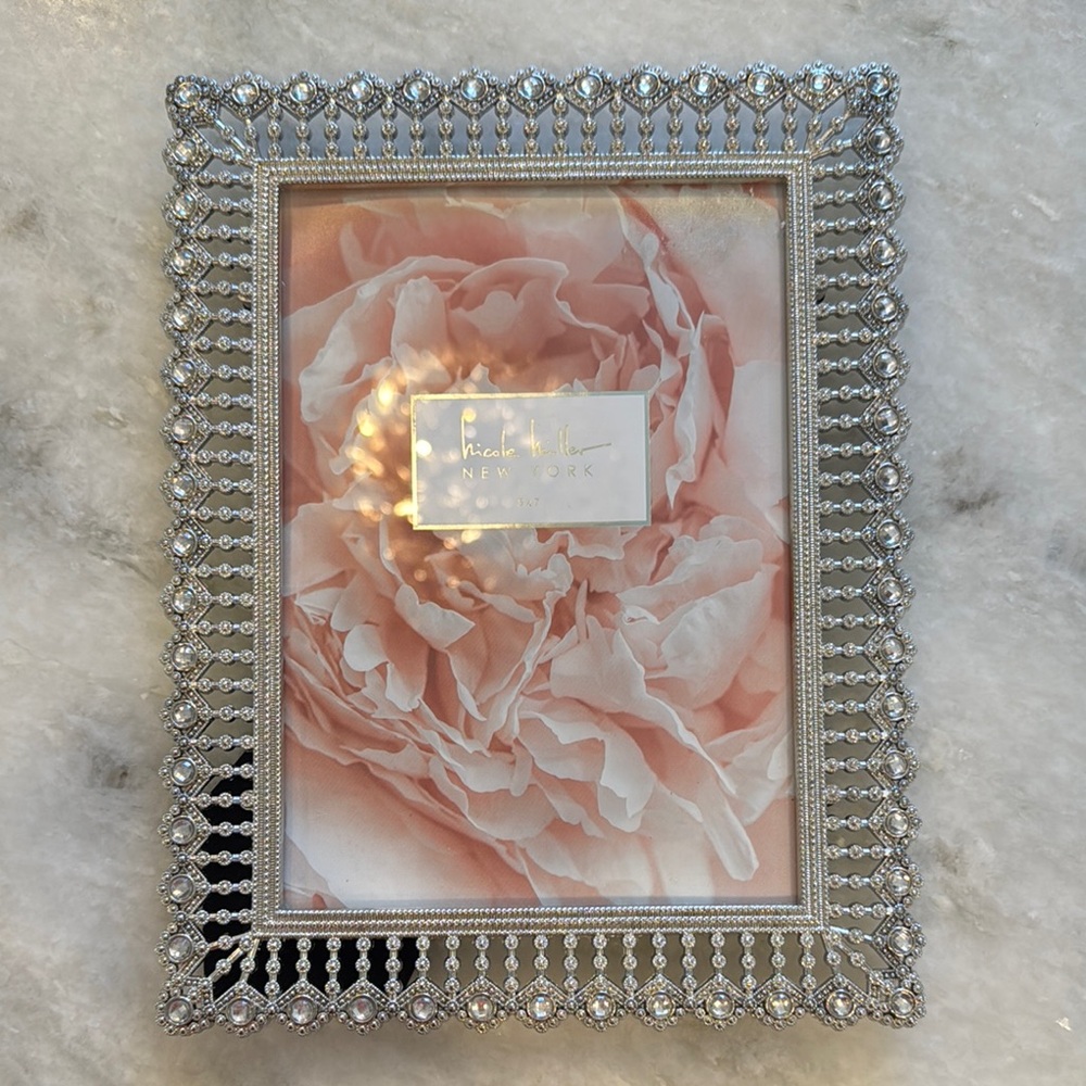 Nicole Miller Silver Photo Frame